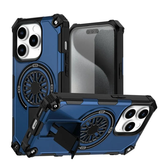 Redmi Note 14 4G 5G Pro Plus Magnetic Stand Armour Shockproof Hard Case