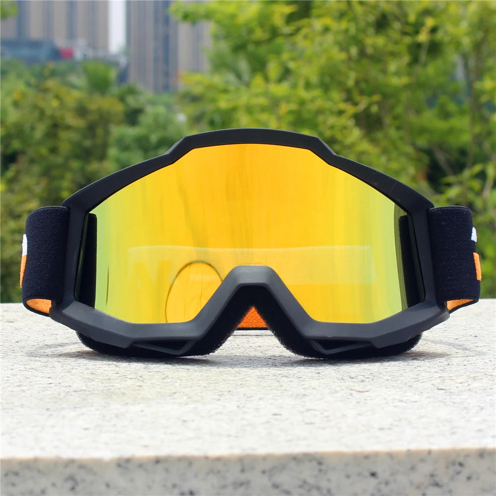 Motorcycle Sunglasses Men Motocross Protective Goggles Night Vision Vintage Driving Glasses
