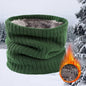 Winter Knitted Scarf Women Neck Warm Cashmere Snood Soft Wool Wrap