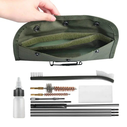 M4 Gun Brushes 10PCS Cleaning Kit for .22LR 5.56mm Lightweight Airsoft