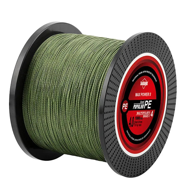 SeaKnight TP 1000M Braided PE Fishing Line 8-60LB Smooth Multifilament Line