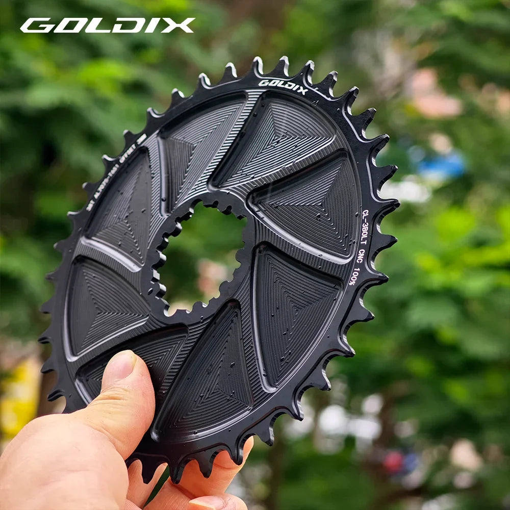 GOLDIX 3-Bolt Direct Mount Chainring Narrow Wide SRAM MTB Road Aero CNC