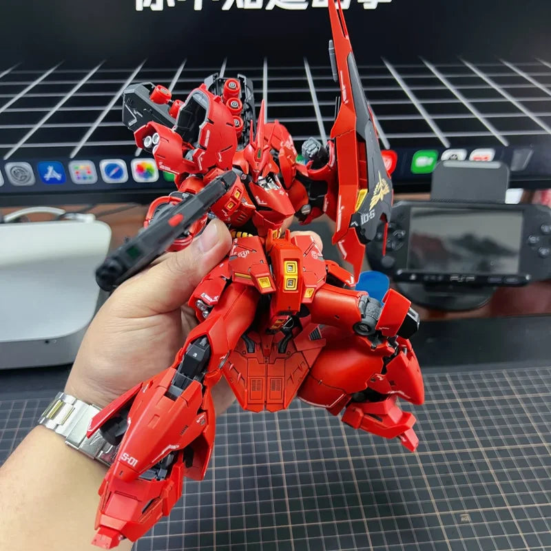 Sazabi RG 1/144 Mech Model Assembly Puzzle Toy Collectible Ornament