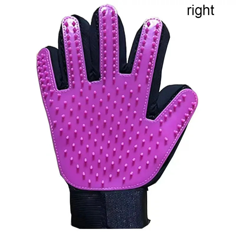 Pet Grooming Glove Deshedding Hair Remover Massage Brush for Dog Cat