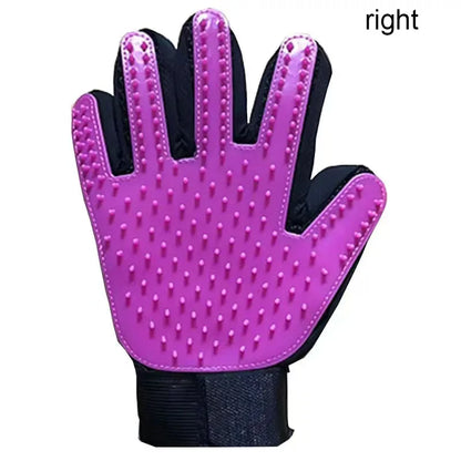 Pet Grooming Glove Deshedding Hair Remover Massage Brush for Dog Cat