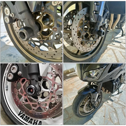 Yamaha FZ1 FZ6 FZ8 Fazer XJR1300 TDM900 Front Fork Axle Crash Slider