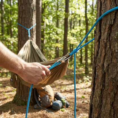 Buckle Retractable Rope Tensioner Heavy-Duty Camping Accessories Pack