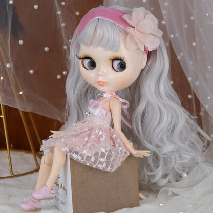ICY DBS Blythe Doll White Skin Joint Body 1/6 BJD OB24 Russia Only