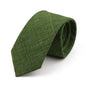 Men Tie Solid Slim Skinny Plain Wedding Party Ties Sage Green Pink Orange