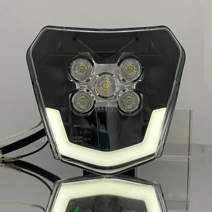 For KTM Motorcycle Headlight LED Wick EXC XC SX XC-W 125 250 300 350 450 530 2018-2023 Dirt Bike Enduro Motocross Accessories-EXPROTAS
