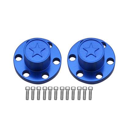1/10 RC Crawler Metal Wheel Center Dust Caps 6-Hole for 1.9" & 2.2" Wheels - EXPROTAS