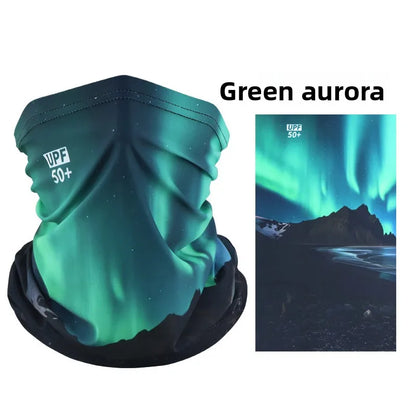 Sun Protection Mask Ice Silk Neck Gaiter Breathable Cycling Fishing Scarf