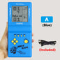 Rechargeable Portable Pocket Game Console for Tetris Machine Puzzle Toys