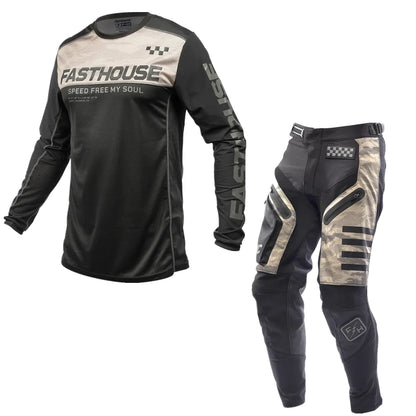 FXR Moto Jersey + Pants Set | 2023 MX Racing Suit for Dirt Bike Off-Road Gear
