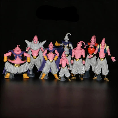 8pcs Figure Majin Buu PVC Action Figures Anime Collectible Model Toys