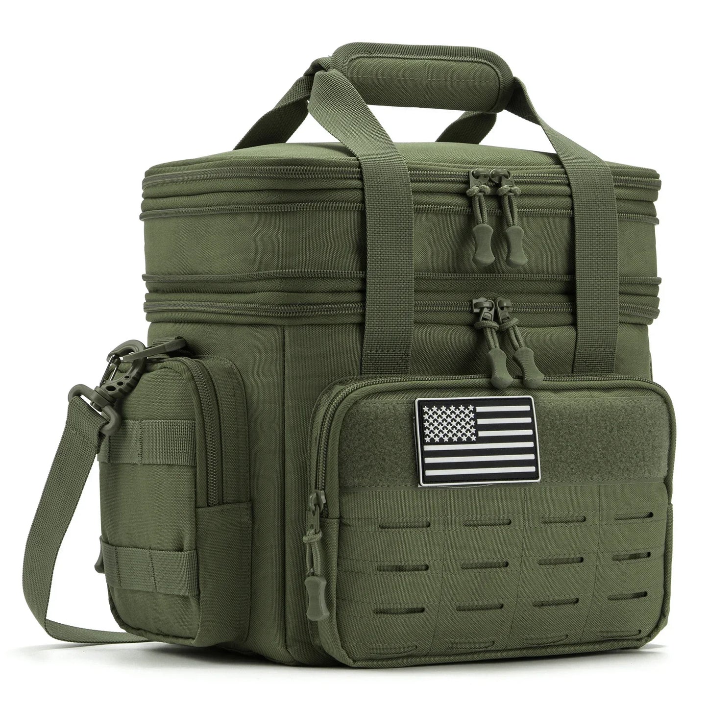 Insulated Cooler Bag 18L Tactical Lunch Box Leakproof Camping Work Men