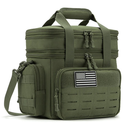 Insulated Cooler Bag 18L Tactical Lunch Box Leakproof Camping Work Men