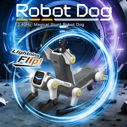 Smart RC Pet Remote Dog Toy Dancing Voice Control Robot for Kids Age 8+