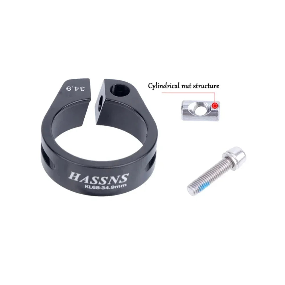 Seatpost Clamp HASSNS 31.8/34.9mm for 27.2/28.6/31.6mm MTB Dropper Post