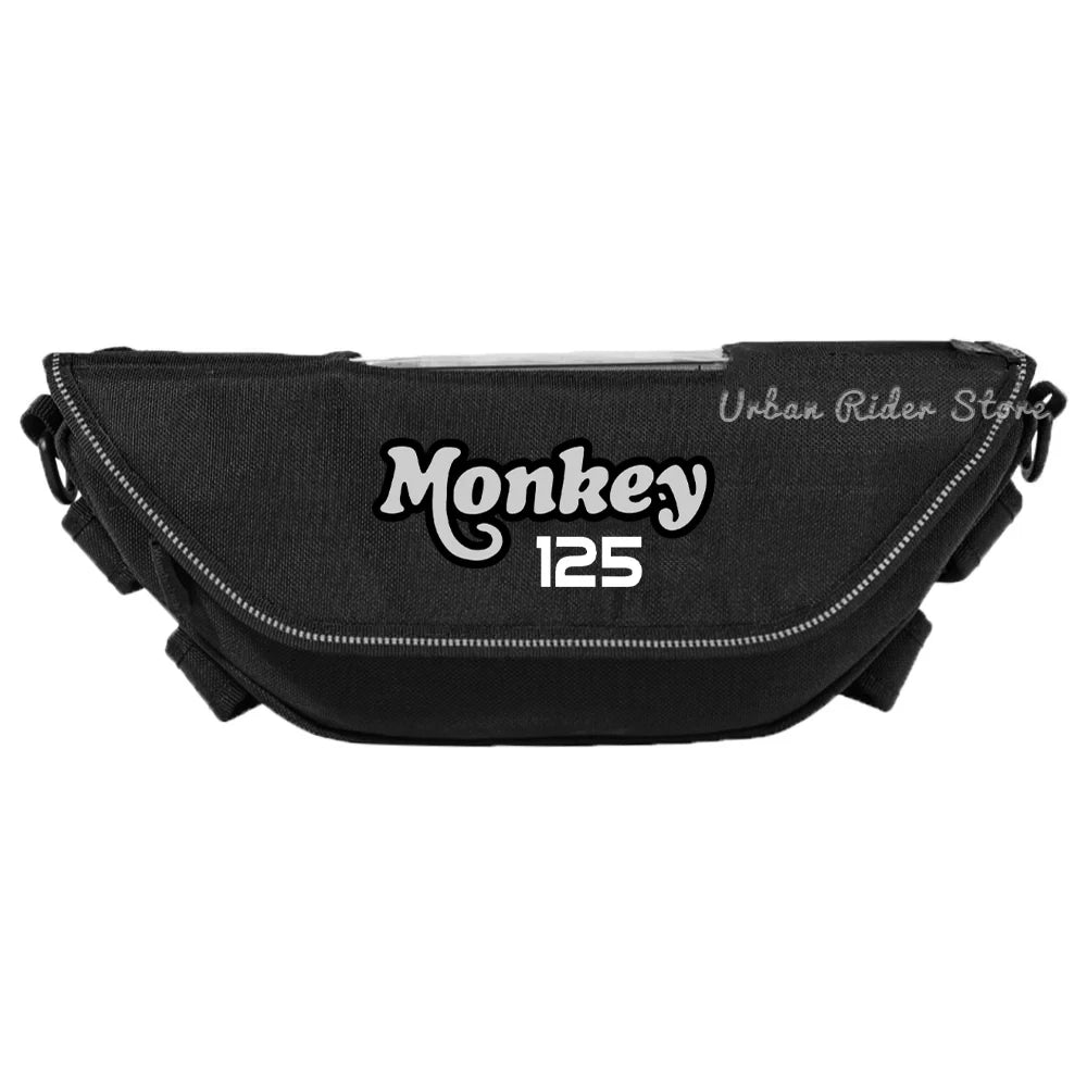 Waterproof Dustproof Motorcycle Handlebar Travel Storage Bag for Honda Monkey 125