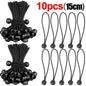 Elastic Bungee Ball Ties Heavy Duty Tarp Tie Down for Tent Awning Cargo