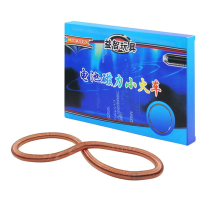 Electromagnetic Battery Train Coil Power Magnets STEM Physics Experiment