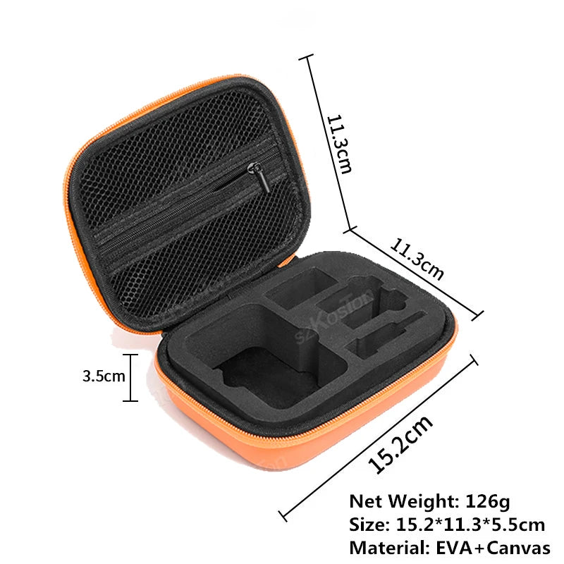 Carrying Case for DJI Osmo Action Waterproof Storage Bag Portable