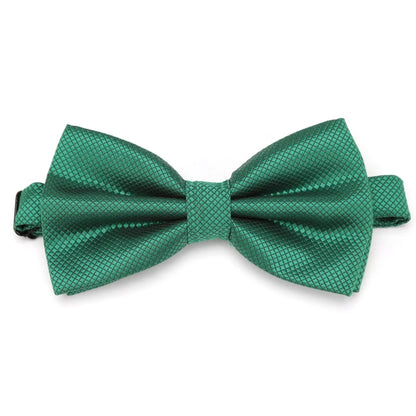 Bow Tie Solid Color Adjustable Wedding Party Ties for Men Women