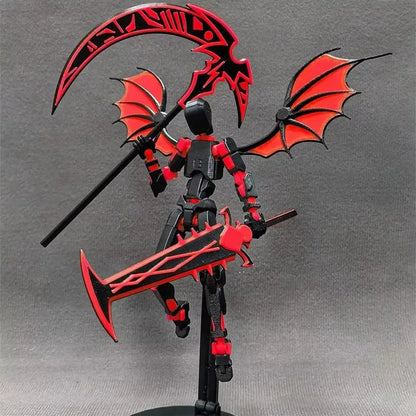 3D Printed Robot 13 Action Figure Multi-Jointed Desktop Decoration