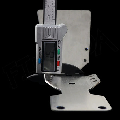UDR Stainless Steel Chassis Armour Axle Protector Plate Battery Cover 1/7 RC