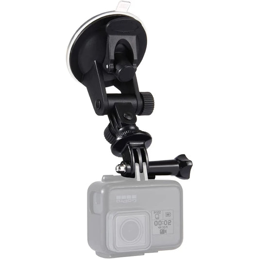 Suction Cup Car Mount for GoPro Hero 13-8 DJI Osmo Action w/ Adapter