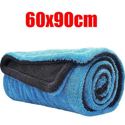 Large Microfibre Car Detailing Towel Soft Absorbent Cleaning Cloth Wash