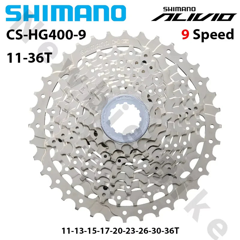 Shimano Alivio Cassette 9 Speed MTB Freewheel 11-25T 11-28T 11-32T 11-34T