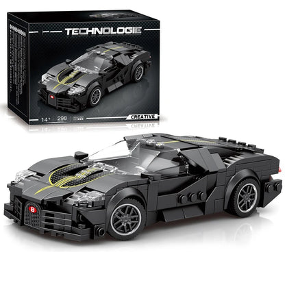 City Classic Racing Car Building Blocks Speed Champion Sports Vehicle Bricks Toy Gift