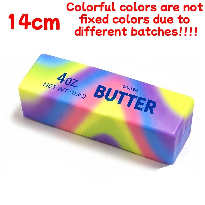 Squishy Butter Stick Fidget Toy Stress Relief Slow Rising Squeeze Ball