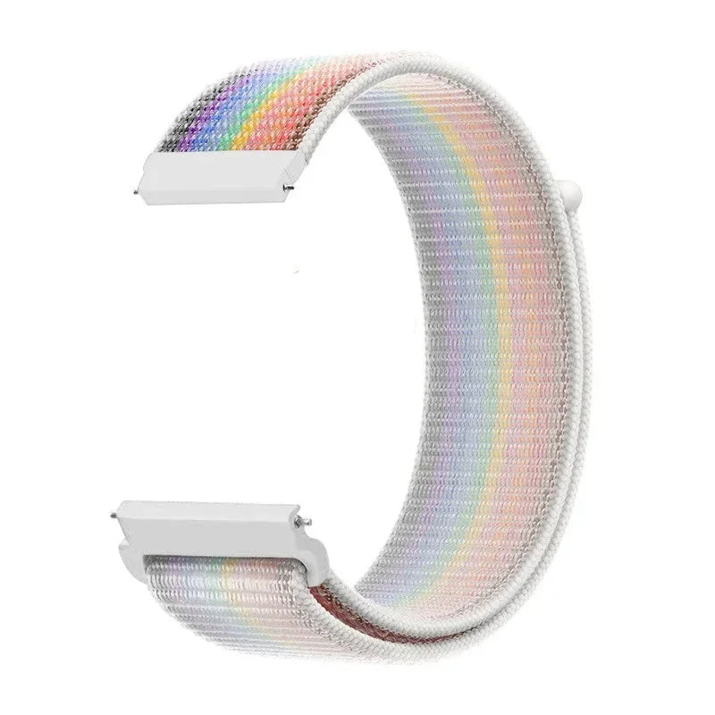 20mm 22mm Nylon Strap for Garmin Forerunner Venu Vivoactive Watch Band