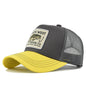 Mesh Fishing Cap Snapback Trucker Hat Breathable Unisex Outdoor