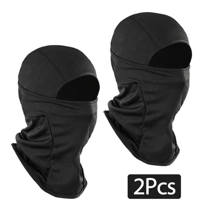 Women Cycling Face Mask Hooded Sun Protection Neck Gaiter Summer