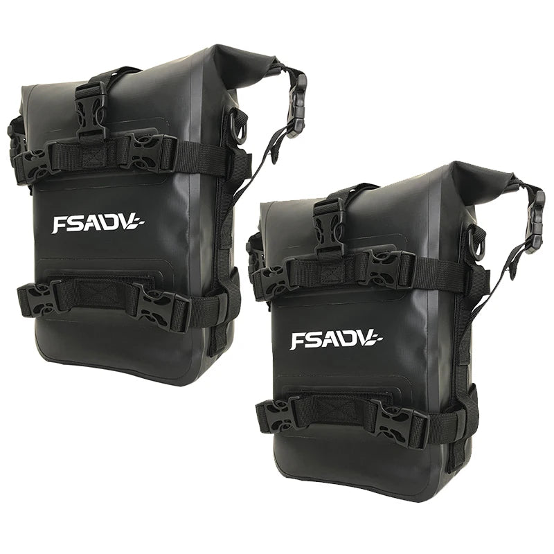 2PCS Universal Motorcycle Frame Crash Bars Waterproof Bag Repair Tool Placement Bag For BMW R1200GS R1250GS For HONDA For Suzuki-EXPROTAS
