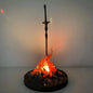 Dark Souls Artorias Faraam Siegmeyer Black Knight Bonfire LED Figure Model Toy