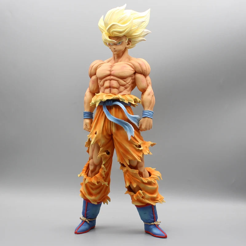 44cm Dragon Ball Z Son Goku Namek Super Saiyan PVC Statue Action Figure Model Gift