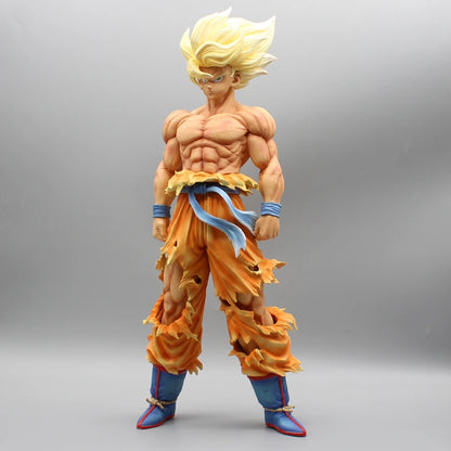 44cm Dragon Ball Z Son Goku Namek Super Saiyan PVC Statue Action Figure Model Gift