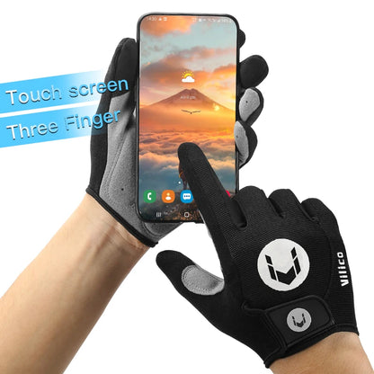 Full Finger MTB Bike Cycling Gloves for Men Women Sports Fitness