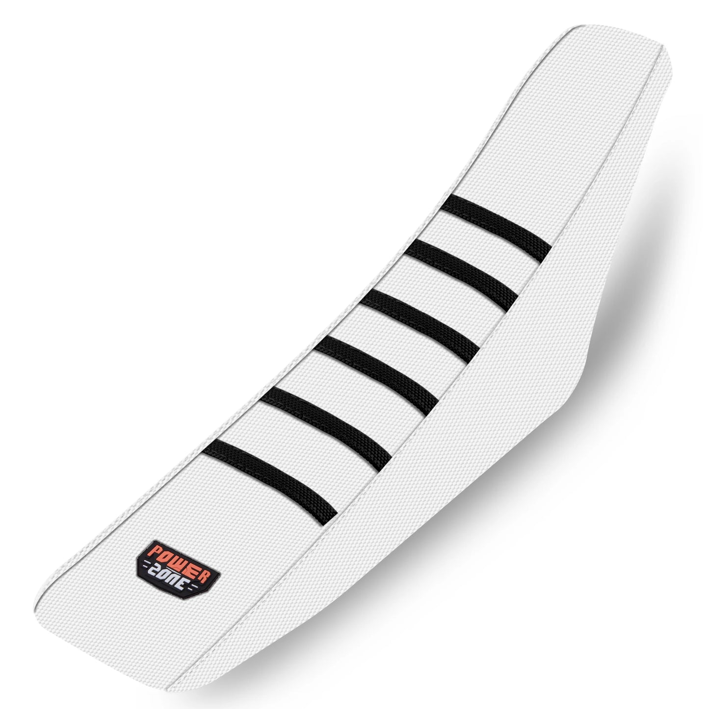 White Ribbed Waterproof Anti-Slip Seat Cover by Powerzone for SXF EXC KXF CRF
