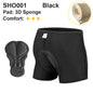 NEWBOLER Men’s Cycling Padded Underwear 5D Gel Breathable MTB Road Shorts - EXPROTAS