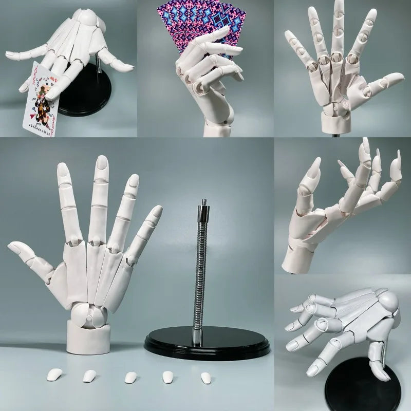 Articulated Hand Model for Drawing, Sketch Artist Painting Sculpture Finger Joint Figurine Figma Doll House Decor