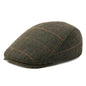 Men's Herringbone Newsboy Hat Wool Blend Flat Cap Gatsby Style