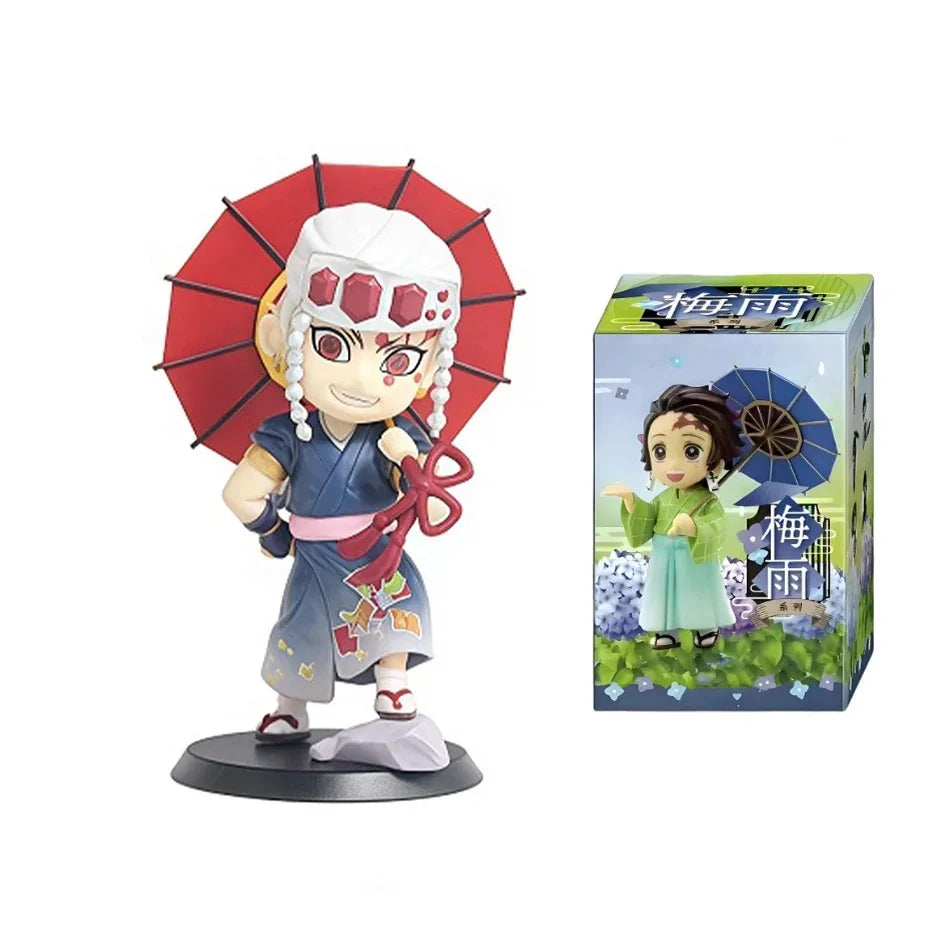 Blind Box Demon Slayer Figures Tanjiro Nezuko Kamado Anime Collectibles