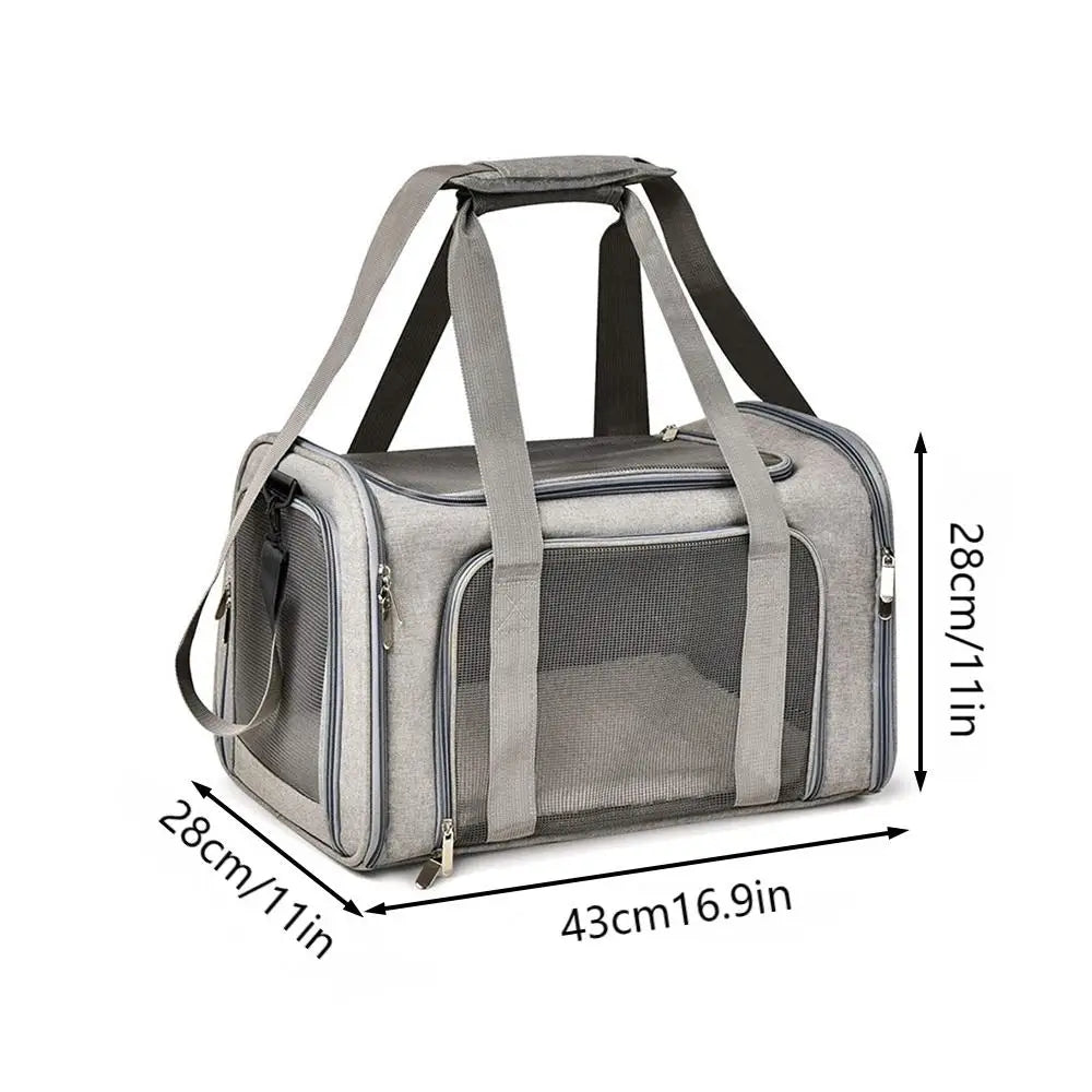 1PC Dog Carrier Bag Portable Soft Travel Pet Carrier for Cats and Puppies