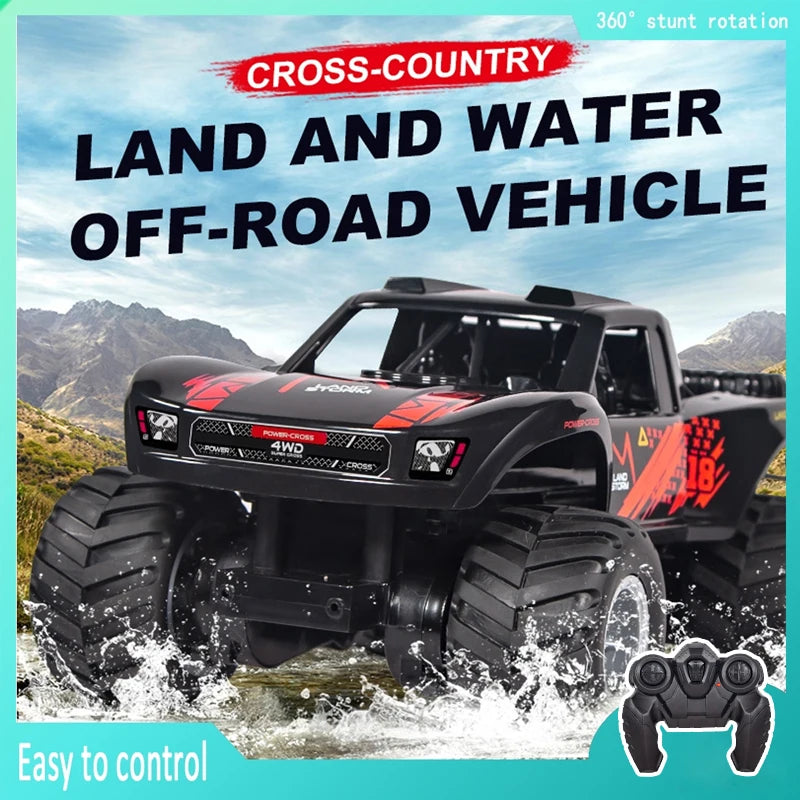 JJRC Q156 RC Flip Stunt Amphibious Off-road 4WD Remote Control Car